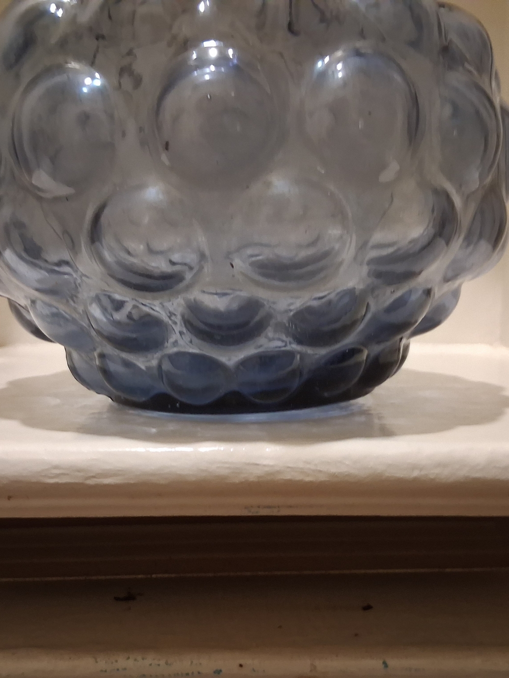 Vintage Empoli Italian "Genie Bottle" Hobnail Vase - Picture 6 of 11